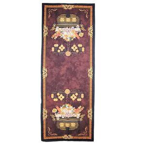 NWT Double-Sided Silk Scarf 27"x70" Long Rectangle Shawl Wrap 3325